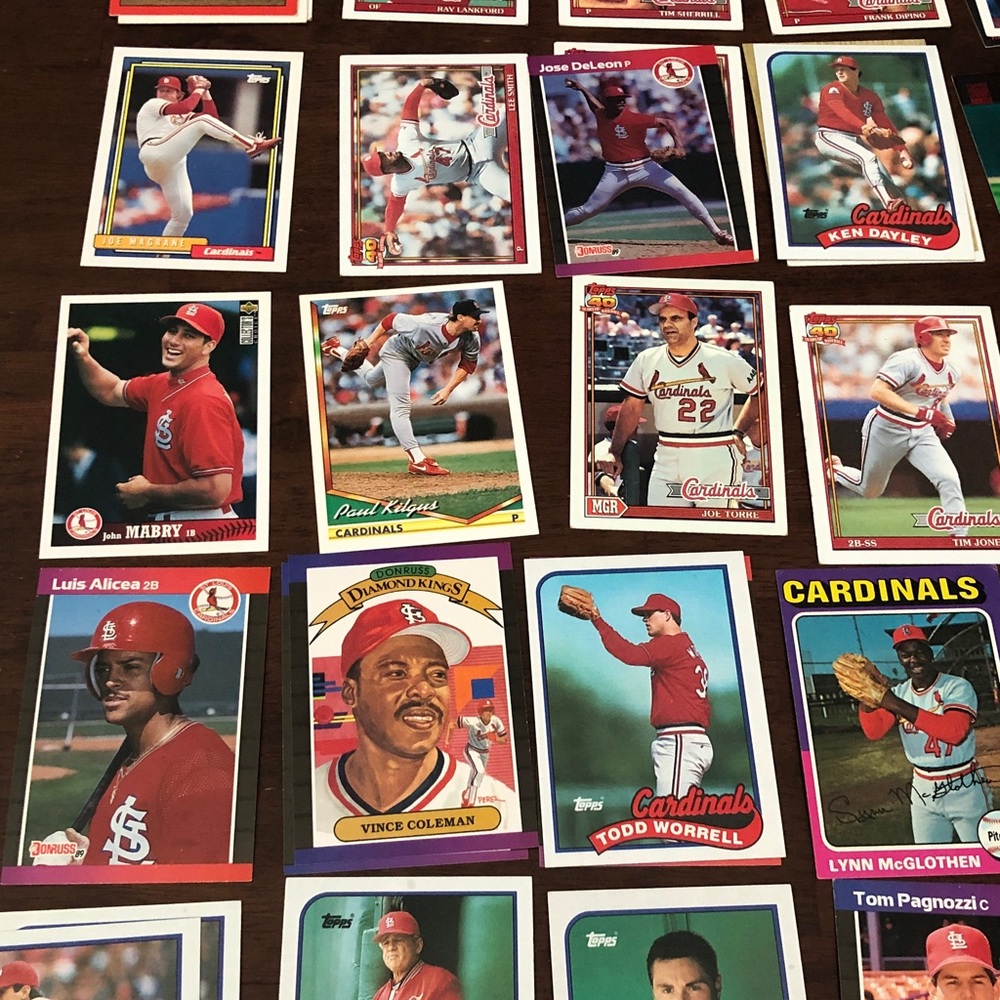Vintage St. Louis Cardinals Baseball Trading Card Set - Picture 4 of 8